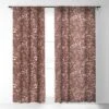 Ninola Design Botanical Collection Organic Holiday Single Panel Sheer Window Curtain - Deny Designs -Deny Designs GUEST ccfae411 885d 4566 a3a3 e1f5613c81c1