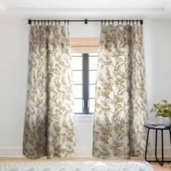 Holli Zollinger Greenwood Linen Single Panel Sheer Window Curtain - Deny Designs -Deny Designs GUEST cdb81e04 3e66 406c 8012 3cbe59fda7d9