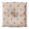 CoastL Studio Crane Peach Square Floor Pillow - Deny Desings -Deny Designs GUEST ceeb7206 a79f 4edd 912b 1d79efa2cb3f