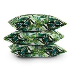 Marta Barragan Camarasa Leaf The Jungle Watercolor Outdoor Throw Pillow Green - Deny Designs -Deny Designs GUEST d08f01f5 63a7 49e6 87d5 9fa9f7ebf0ca