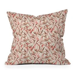 Holli Zollinger Paradisia Outdoor Throw Pillow Pink - Deny Designs -Deny Designs GUEST d5af5127 4125 4a75 88cc c094d2341a19