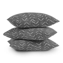 16"x16" Becky Bailey Mud Cloth Big Arrows Square Throw Pillow Gray - Deny Designs 7 16"x16" Becky Bailey Mud Cloth Big Arrows Square Throw Pillow Gray - Deny Designs -Deny Designs GUEST d5e0f25a f7c2 4bcd 9aba 295297c35b82