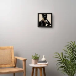 Domonique Brown Black Hair No. 6 Framed Wall Art Black - Deny Designs 10 Domonique Brown Black Hair No. 6 Framed Wall Art Black - Deny Designs -Deny Designs GUEST d75f22a3 7081 4a0f a294 56c9f810331b