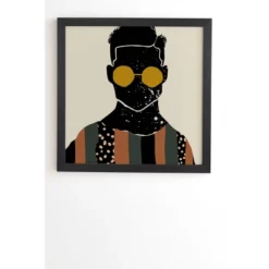 Domonique Brown Black Hair No. 7 Framed Wall Art Black - Deny Designs 13 Domonique Brown Black Hair No. 7 Framed Wall Art Black - Deny Designs -Deny Designs GUEST db976253 b296 41aa 908d 103c06af541b