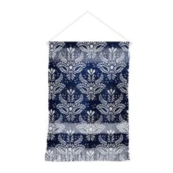 Marta Barragan Camarasa Pattern Indigo Wall Hanging Portrait Blue - Deny Designs -Deny Designs GUEST dc355ab1 562d 4bbb 97a0 bd1c2e344b0a
