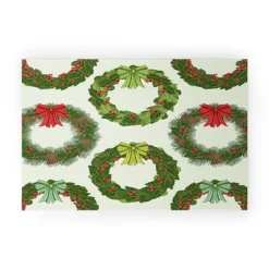 Sabine Reinhart Christmas Wreaths Welcome Mat - Society6 11 Sabine Reinhart Christmas Wreaths Welcome Mat - Society6 -Deny Designs GUEST e03f9e08 1b00 4f7e aac5 8920ba7bacba