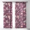Ninola Design Romantic Bouquet Purple Single Panel Sheer Window Curtain - Deny Designs -Deny Designs GUEST e17d9690 d28a 49f8 9ba8 83e5a90b28ac