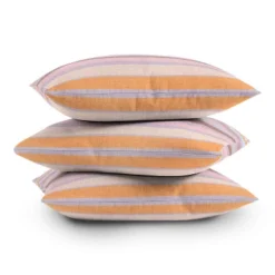 16"x16" Mirimo Pastello Striped Square Throw Pillow - Deny Designs -Deny Designs GUEST e20812af 76c2 41b8 8046 7684ccb99f31