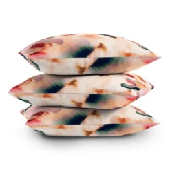 16"x16" Ninola Design Abstract Watercolor Mineral Square Throw Pillow Pink - Deny Designs 7 16"x16" Ninola Design Abstract Watercolor Mineral Square Throw Pillow Pink - Deny Designs -Deny Designs GUEST e626f77e a82e 4de2 bdd4 233622450c0f