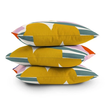 16"x16" Lane And Lucia Rainbow Collage Square Throw Pillow Green - Deny Designs 5 16"x16" Lane And Lucia Rainbow Collage Square Throw Pillow Green - Deny Designs - Image 3