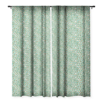 Holli Zollinger BAHA Single Panel Sheer Window Curtain - Deny Designs 4 Holli Zollinger BAHA Single Panel Sheer Window Curtain - Deny Designs - Image 2