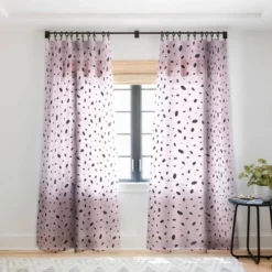 Emanuela Carratoni Bubble Pattern On Pink Single Panel Sheer Window Curtain - Deny Designs 7 Emanuela Carratoni Bubble Pattern On Pink Single Panel Sheer Window Curtain - Deny Designs -Deny Designs GUEST efff7464 5771 4f72 a213 52b03ebcc565