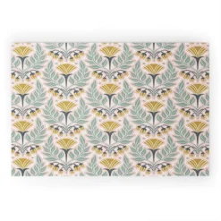 Heather Dutton La Floraison Blush Pink Looped Vinyl Welcome Mat - Society6 -Deny Designs GUEST f5009b92 30e1 406b 8d5f 80b2c0c3a540