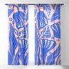 Viviana Gonzalez Abstract Floral Blue Single Panel Sheer Window Curtain - Deny Designs 2 Viviana Gonzalez Abstract Floral Blue Single Panel Sheer Window Curtain - Deny Designs -Deny Designs GUEST f779b9d6 eedf 4c0e 9dec 79de7d4d0c0e