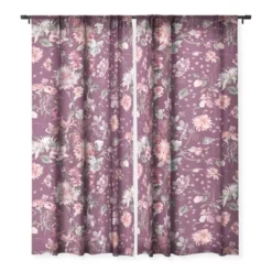 Ninola Design Romantic Bouquet Purple Single Panel Sheer Window Curtain - Deny Designs 9 Ninola Design Romantic Bouquet Purple Single Panel Sheer Window Curtain - Deny Designs -Deny Designs GUEST f913979b 3cf5 4dd3 ac09 da7db4873461
