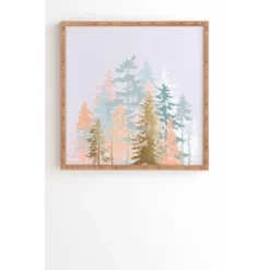 Iveta Abolina Blush Forest Bamboo Framed Wall Art - Deny Designs -Deny Designs GUEST fd6b39c6 e4c7 4144 99ad 6ce67cb8d42e