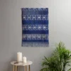 22"x31.5" Schatzi Brown Mila Eye Stripe Indigo Wall Hanging Portrait Blue - Deny Designs -Deny Designs GUEST fea0df4d c893 4b9d bfc5 06a946955c95