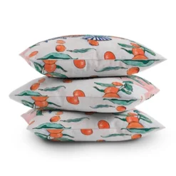 16"x16" Lara Lee Meinties California Summer Bouquet Ora Square Throw Pillow Pink - Deny Designs 7 16"x16" Lara Lee Meinties California Summer Bouquet Ora Square Throw Pillow Pink - Deny Designs -Deny Designs GUEST ff63312c 9953 445b a967 e70919df992b